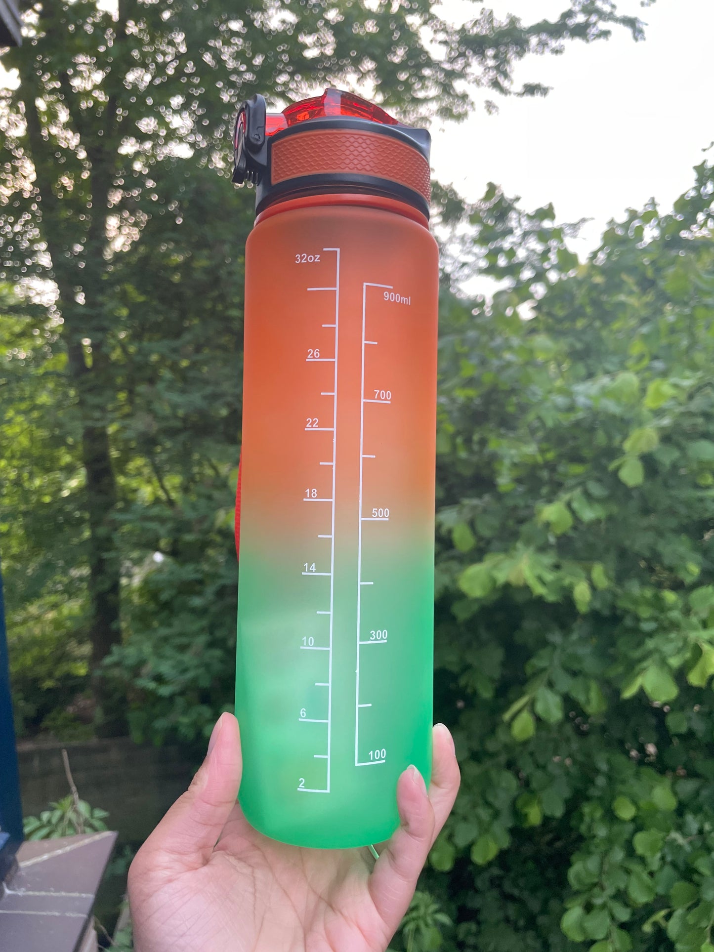 Motivatie Waterfles – 1 Liter | Voor elke slok een reminder